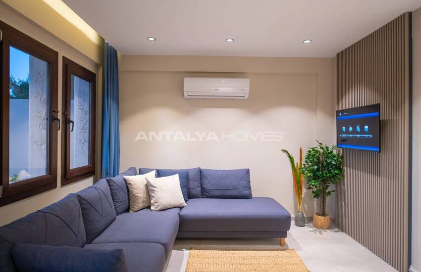 Виллы с частными бассейнами в 10 минутах от пляжа в Фетхие 10