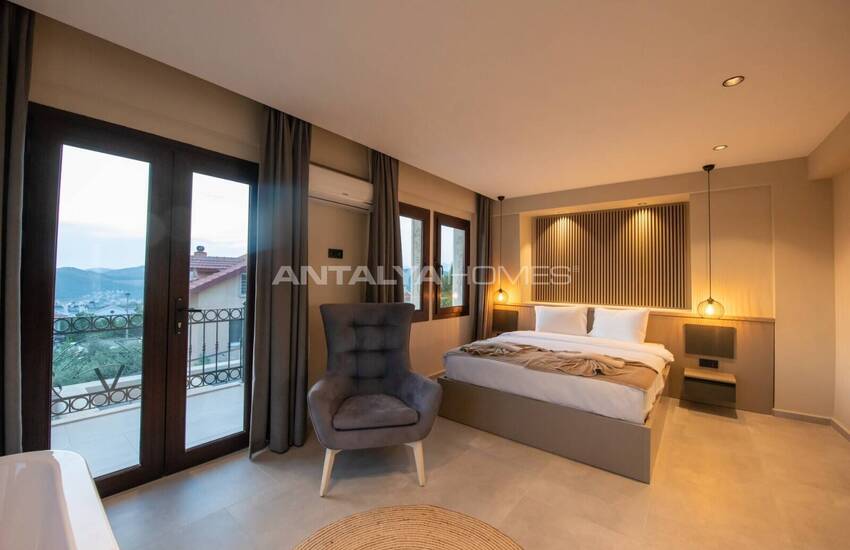 Виллы с частными бассейнами в 10 минутах от пляжа в Фетхие 30