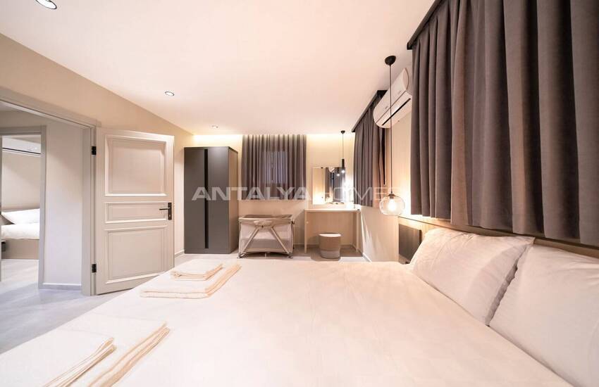 Виллы с частными бассейнами в 10 минутах от пляжа в Фетхие 20