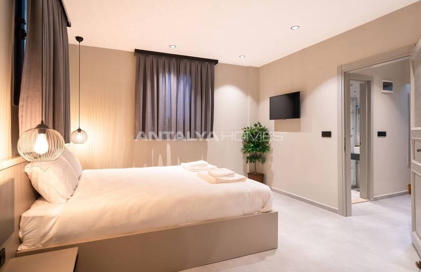 Виллы с частными бассейнами в 10 минутах от пляжа в Фетхие 22