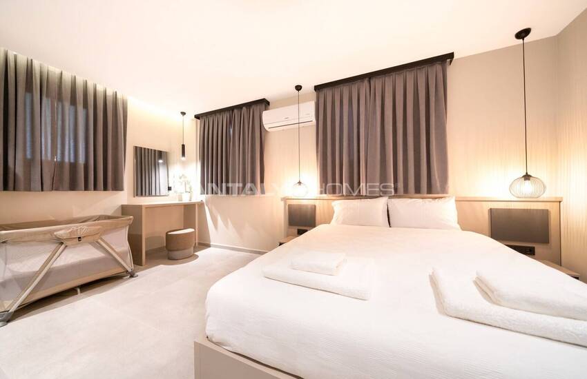 Виллы с частными бассейнами в 10 минутах от пляжа в Фетхие 21