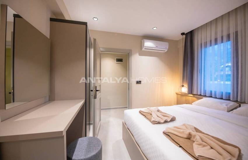 Виллы с частными бассейнами в 10 минутах от пляжа в Фетхие 24