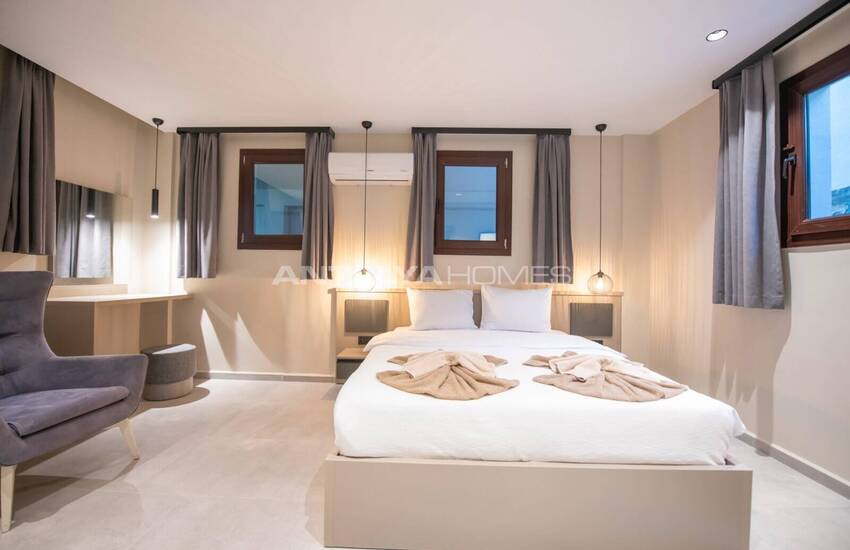 Виллы с частными бассейнами в 10 минутах от пляжа в Фетхие 26