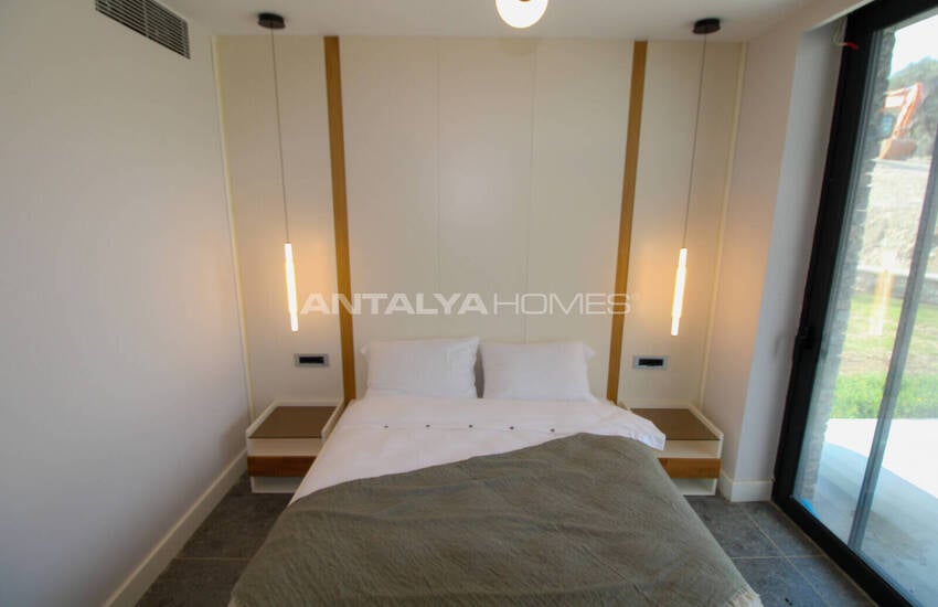 Виллы с частным бассейном рядом с пляжем в Бодруме, Гюмюшлюк 12