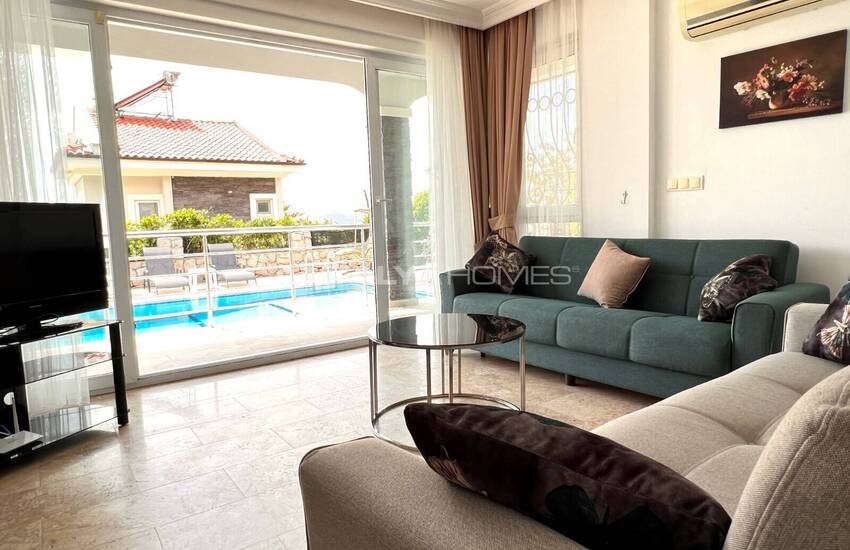 Möblerad Villa Med 3 Sovrum Och Pool Nära Havet I Fethiye 8