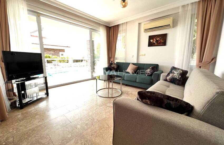 Möblerad Villa Med 3 Sovrum Och Pool Nära Havet I Fethiye 10