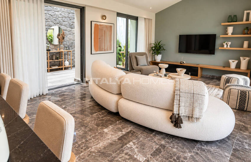 Detached Villas for Sale with Sea Views in Bodrum Muğla 28