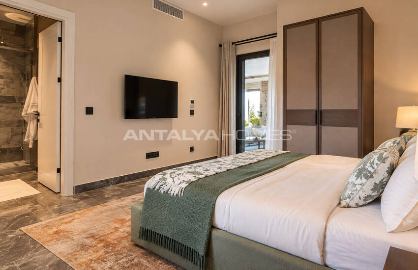 Detached Villas for Sale with Sea Views in Bodrum Muğla 50