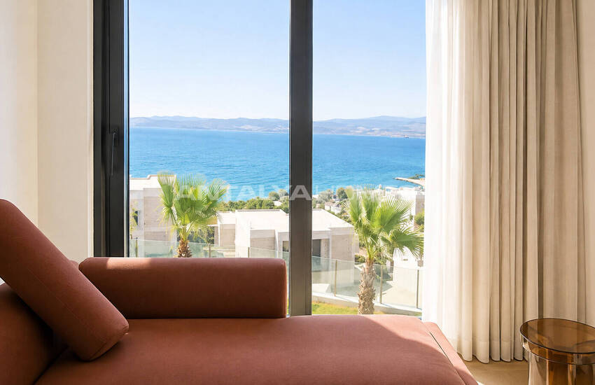 Maisons À Vendre À Bodrum Avec Vue Sur Mer Et Chauffage Au Sol 22