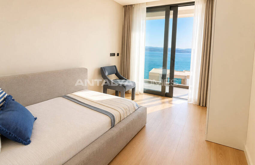 Maisons À Vendre À Bodrum Avec Vue Sur Mer Et Chauffage Au Sol 25
