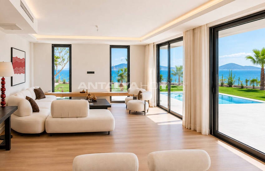 Maisons À Vendre À Bodrum Avec Vue Sur Mer Et Chauffage Au Sol 10