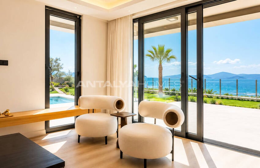 Maisons À Vendre À Bodrum Avec Vue Sur Mer Et Chauffage Au Sol 13