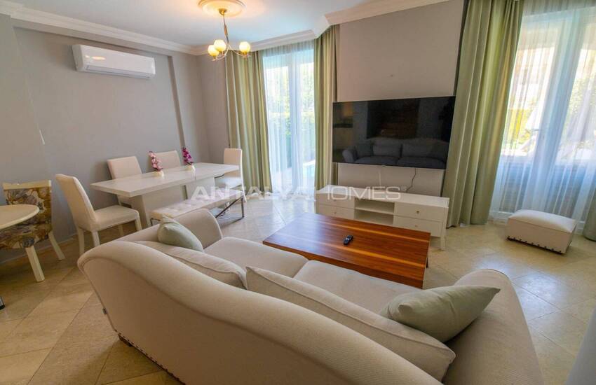 Fethiye'de Özel Havuzlu Plaja Yakın İkiz Villa 4