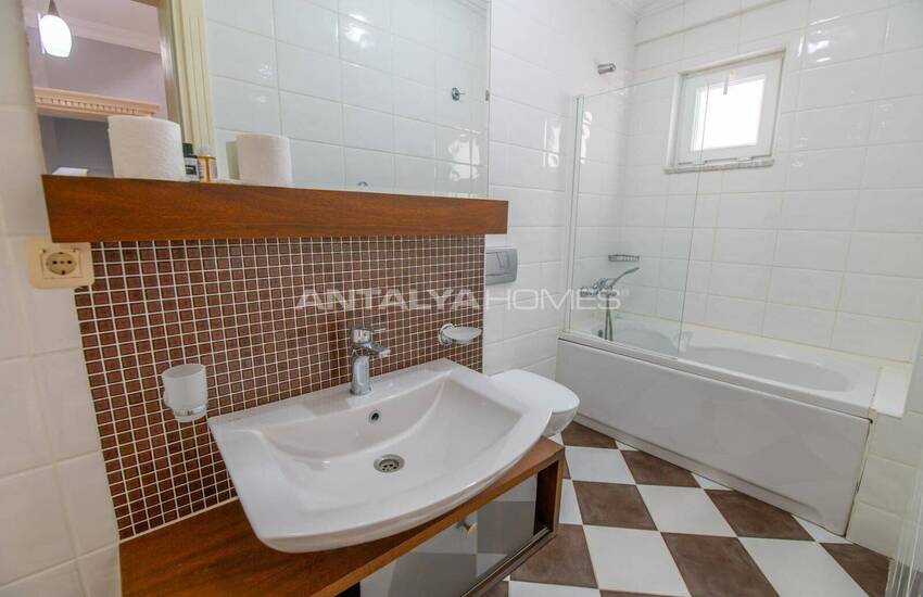 Fethiye'de Özel Havuzlu Plaja Yakın İkiz Villa 18