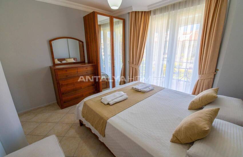 Fethiye'de Özel Havuzlu Plaja Yakın İkiz Villa 13