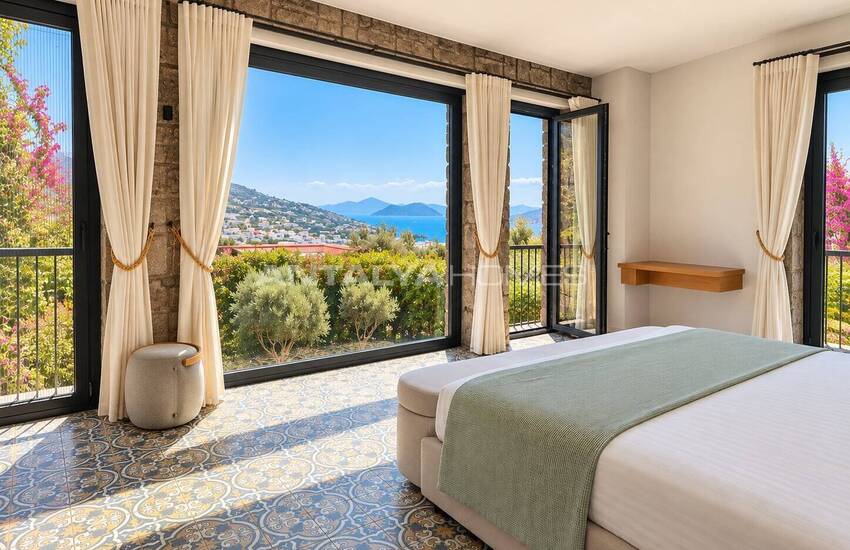Bodrum'da Özel Havuzlu Şık Tasarımlı Malikane 37
