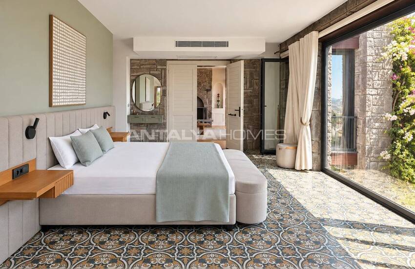 Bodrum'da Özel Havuzlu Şık Tasarımlı Malikane 34