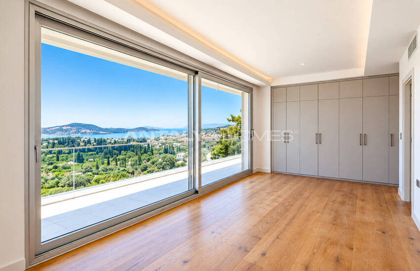 Specious Detached Villa for Sale with Sea View in Bodrum 12