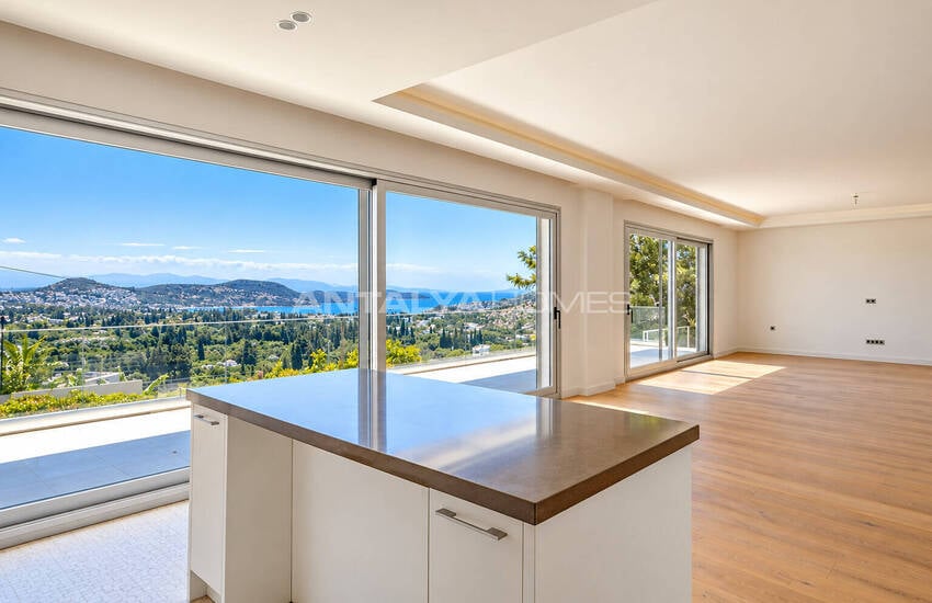 Specious Detached Villa for Sale with Sea View in Bodrum 13