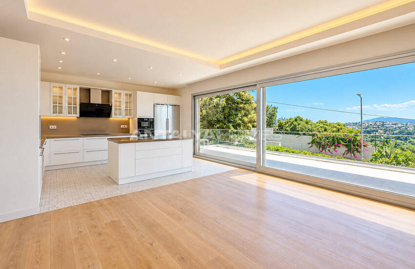 Specious Detached Villa for Sale with Sea View in Bodrum 15