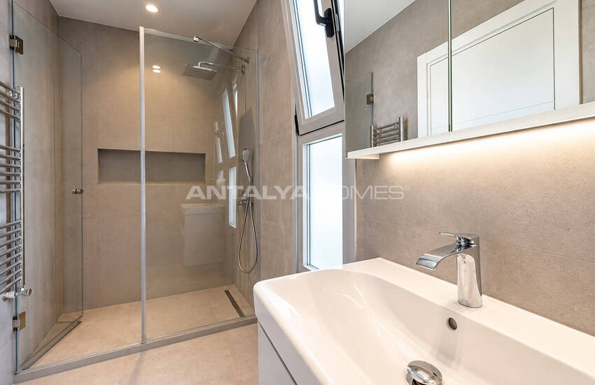 Specious Detached Villa for Sale with Sea View in Bodrum 19
