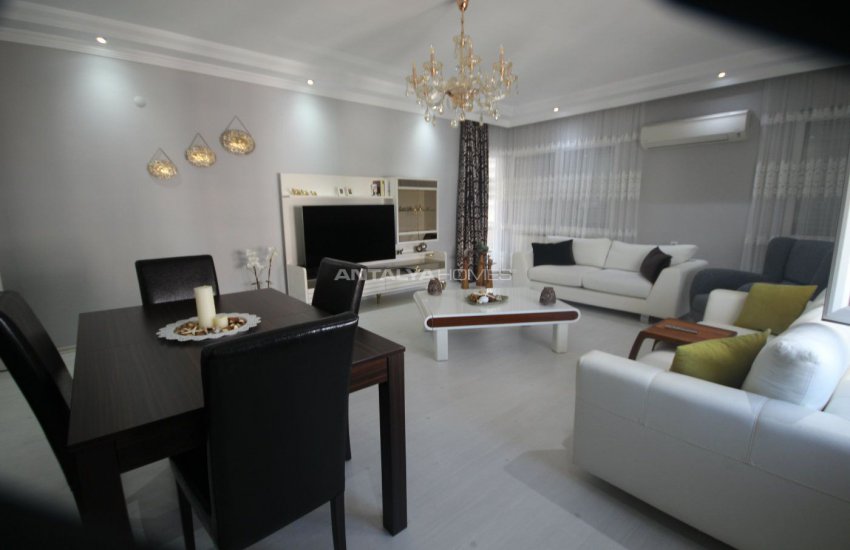 شقة مشمسة مع تصميم داخلي فاخر في أنطاليا 21