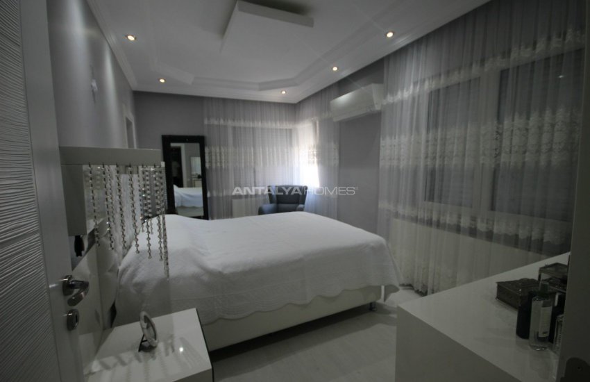 شقة مشمسة مع تصميم داخلي فاخر في أنطاليا 27