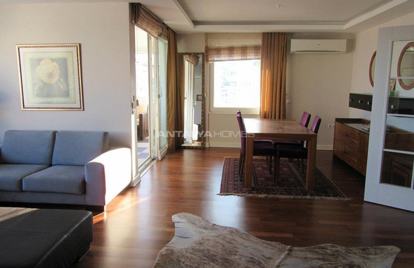 Двухуровневая Квартира 5+1 с Видом на Море в Анталии 2