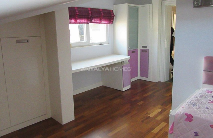 Двухуровневая Квартира 5+1 с Видом на Море в Анталии 12