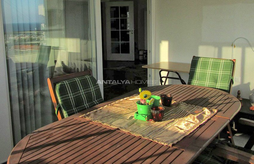 Двухуровневая Квартира 5+1 с Видом на Море в Анталии 20