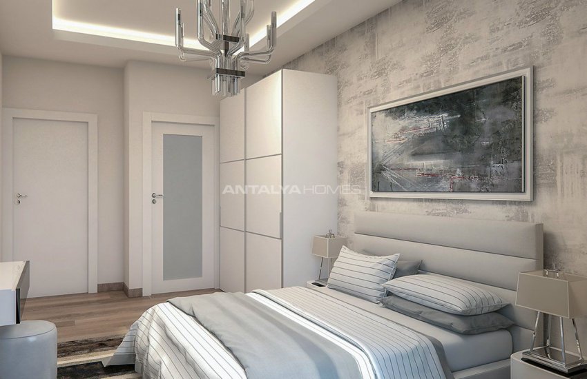 Sea and Mountain View Alanya Flats 300 Mt to the Beach 26