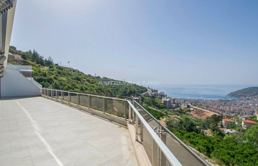 املاک لوکس در مرکز آلانیا احاطه شده با طبیعت 22