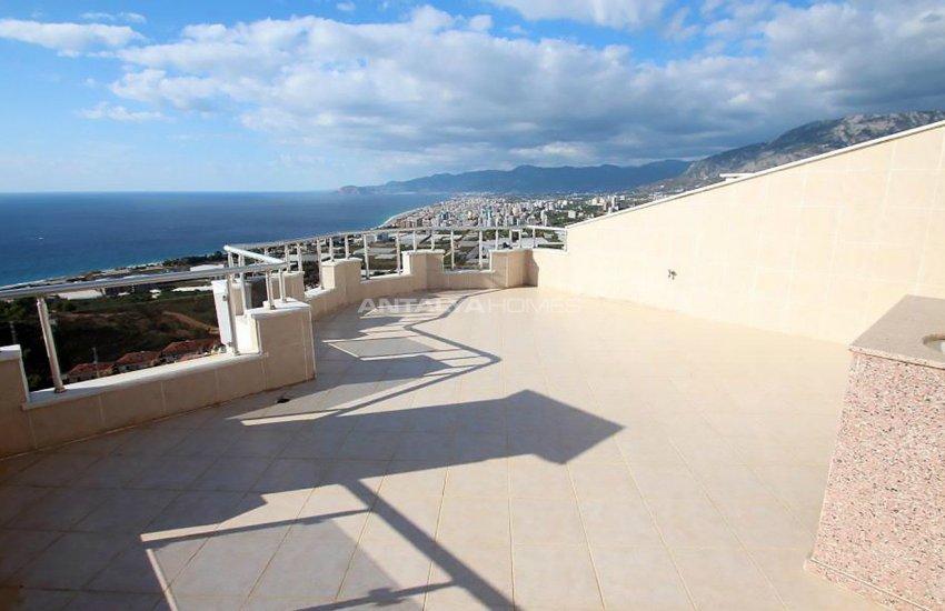 Duplex Villas Overlooking the Sea in Kargicak, Alanya 26