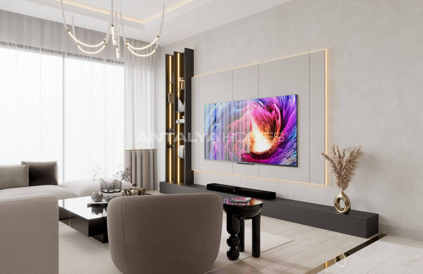 Gloednieuwe Woningen In De Buurt Van De Voorzieningen In Mersin Ayas 18