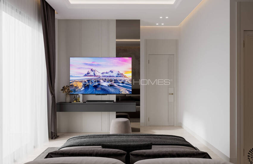 Gloednieuwe Woningen In De Buurt Van De Voorzieningen In Mersin Ayas 29