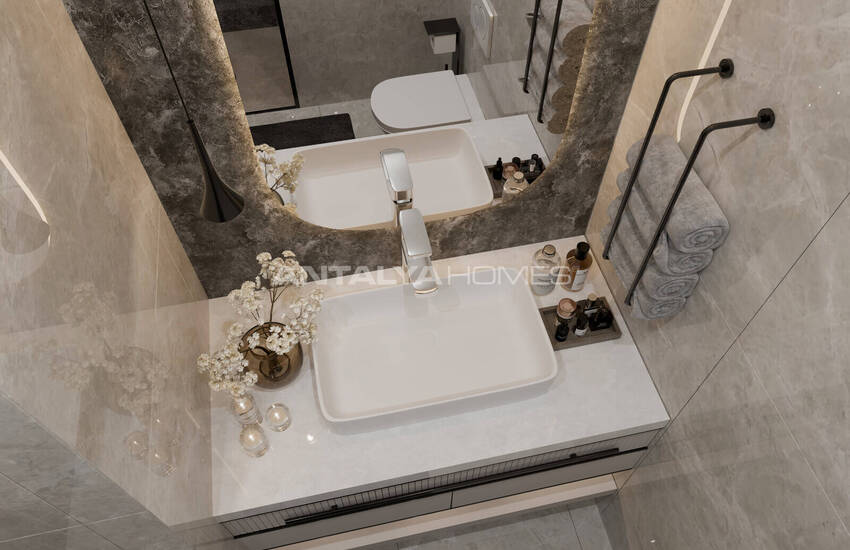 Gloednieuwe Woningen In De Buurt Van De Voorzieningen In Mersin Ayas 32