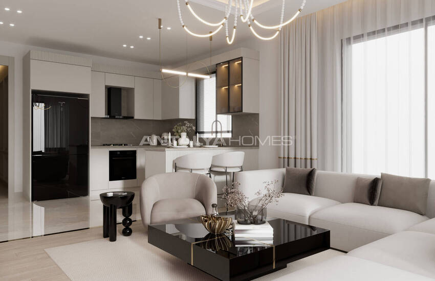 Gloednieuwe Woningen In De Buurt Van De Voorzieningen In Mersin Ayas 19