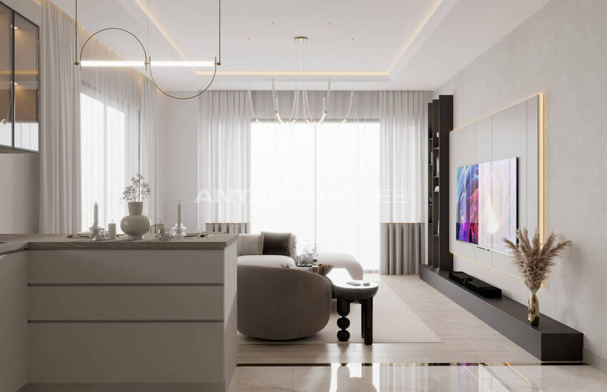 Gloednieuwe Woningen In De Buurt Van De Voorzieningen In Mersin Ayas 20