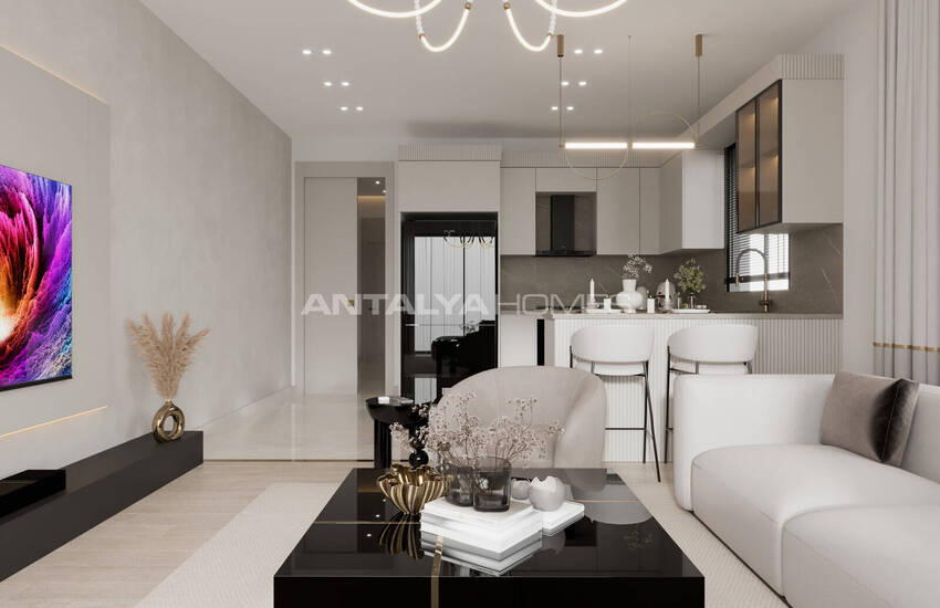Gloednieuwe Woningen In De Buurt Van De Voorzieningen In Mersin Ayas 17