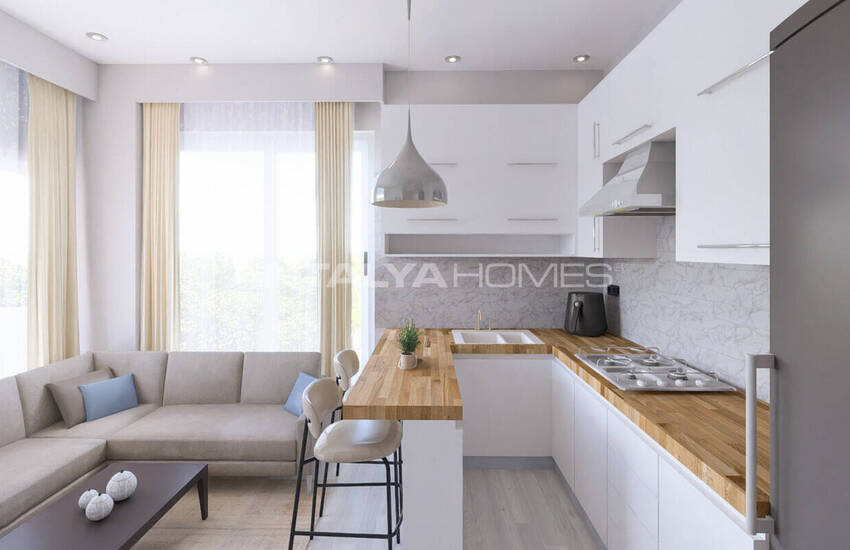 Immobilier Dans Un Projet De Boutique Avec Piscine À Mersin Yenisehir 13