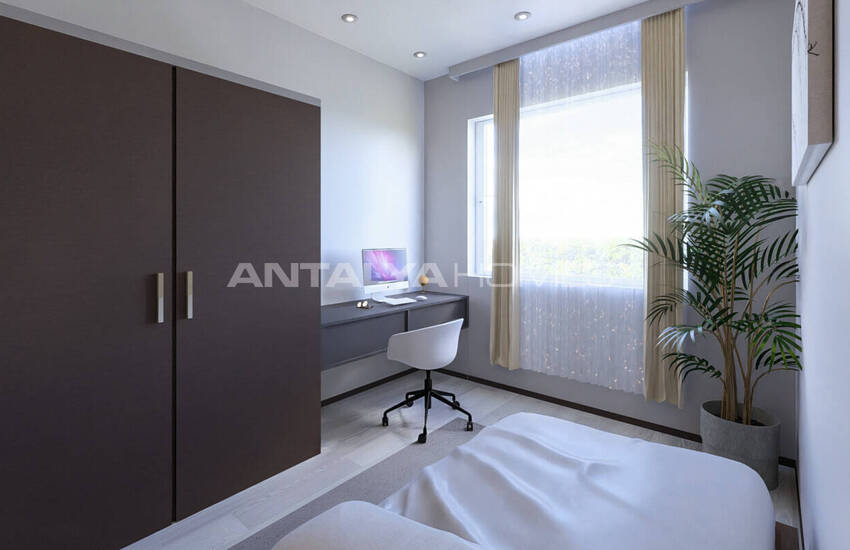 Immobilier Dans Un Projet De Boutique Avec Piscine À Mersin Yenisehir 15