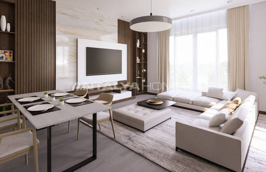 Immobilier Dans Un Projet De Boutique Avec Piscine À Mersin Yenisehir 10