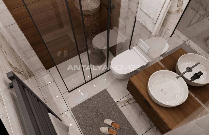 آپارتمان های سرمایه گذاری با چشم انداز باشکوه در مرسین ینی شهیر 22