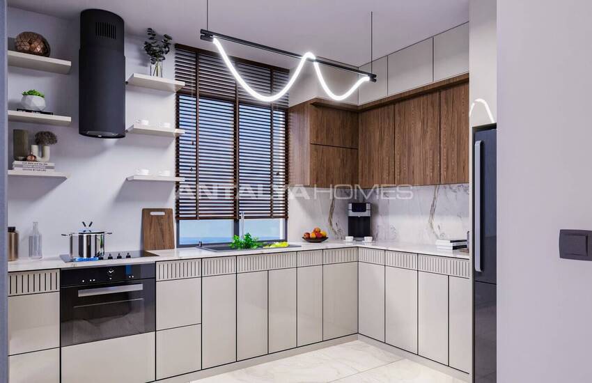 آپارتمان های سرمایه گذاری با چشم انداز باشکوه در مرسین ینی شهیر 9