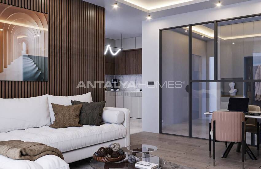 آپارتمان های سرمایه گذاری با چشم انداز باشکوه در مرسین ینی شهیر 8