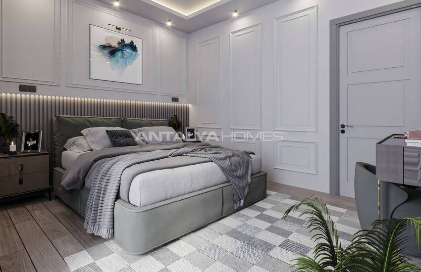 آپارتمان های سرمایه گذاری با چشم انداز باشکوه در مرسین ینی شهیر 12