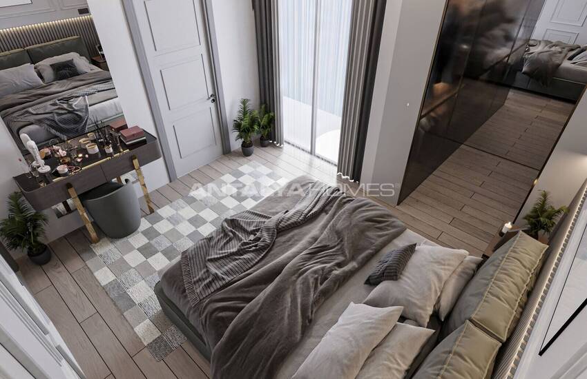 آپارتمان های سرمایه گذاری با چشم انداز باشکوه در مرسین ینی شهیر 13