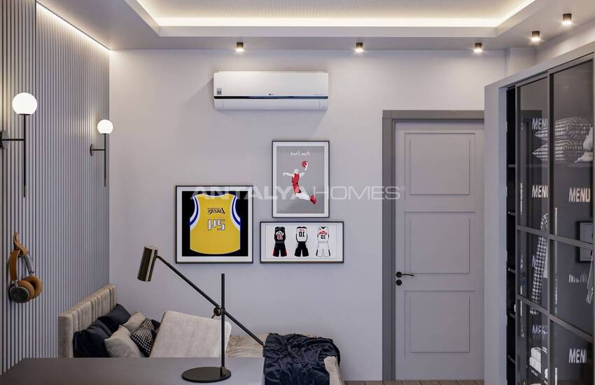 آپارتمان های سرمایه گذاری با چشم انداز باشکوه در مرسین ینی شهیر 16