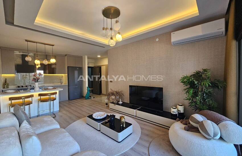 Real Estate in a Complex with a Pool Near the Sea in Tömük, Mersin 7
