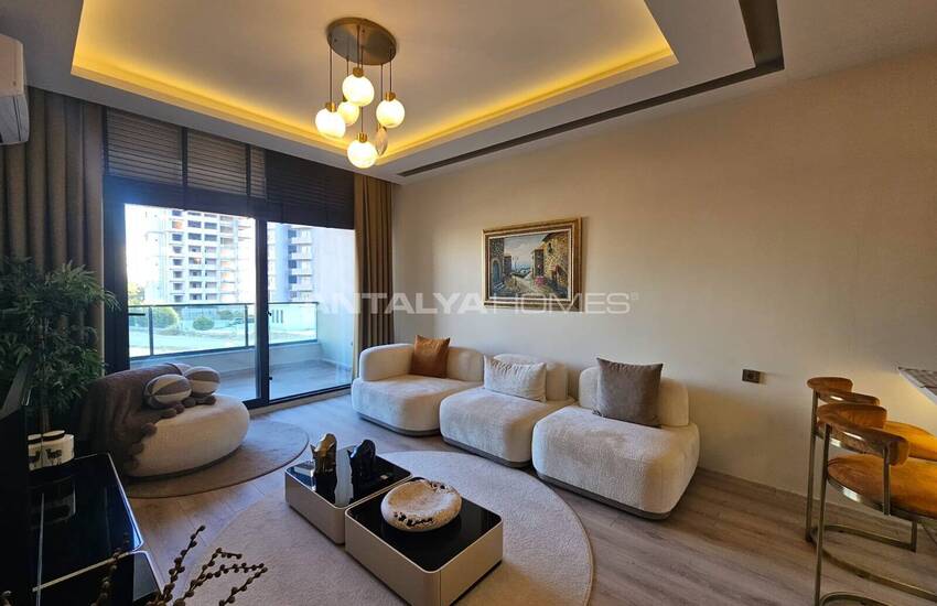 Real Estate in a Complex with a Pool Near the Sea in Tömük, Mersin 10